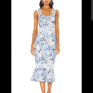 NWT Bronx and Banco yana midi dress